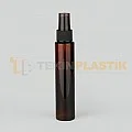 100 ML Toptan Boş Sert Plastik Şişe Amber Renk Siyah Mist Spreyli 100 ML Toptan Boş Sert Plastik Şişe Amber Renk Siyah Mist Spreyli