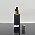 100 ml Siyah Polietilen Şişe Gold-Black Parmak Spreyli