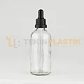 100 ML Toptan Şeffaf Cam Damlalıklı Dropper Şişe Siyah Plastik Kilitli Kapaklı Takım 100 ML Toptan Şeffaf Cam Damlalıklı Dropper Şişe Siyah Plastik Kilitli Kapaklı Takım