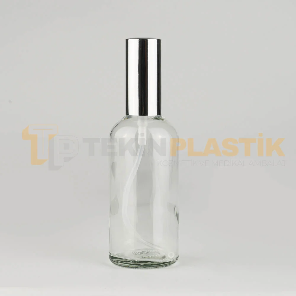 100 ML Toptan Şeffaf Cam Dropper Şişe Metal Gümüş Kaplama Sprey Takım 100 ML Toptan Şeffaf Cam Dropper Şişe Metal Gümüş Kaplama Sprey Takım