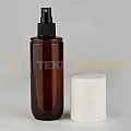 200 ML Boş Toptan Kozmetik Amber Renk Pet Şişe Etekli Model Kapak 200 ML Boş Toptan Kozmetik Amber Renk Pet Şişe Etekli Model Kapak