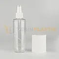 200 ML Toptan Kozmetik Şeffaf Pet Şişe Etekli Model Kapak	