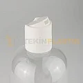 400 ML Toptan Boş Plastik Zeynep Şişe Beyaz Disctop Kapaklı
