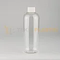 400 ML Toptan Boş Plastik Şişe Contalı Düz Beyaz Kapaklı