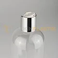 400 ML Toptan Boş Plastik Şişe Metal Kaplamalı Gümüş Disctop Kapaklı