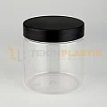 500 ml Toptan Boş Plastik Kavanoz Şeffaf Pet Kavanoz Siyah Kapaklı Tıpalı 500 ml Toptan Boş Plastik Kavanoz Şeffaf Pet Kavanoz Siyah Kapaklı Tıpalı