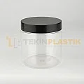 500 ml Toptan Boş Plastik Kavanoz Şeffaf Pet Kavanoz Siyah Kapaklı Tıpalı 500 ml Toptan Boş Plastik Kavanoz Şeffaf Pet Kavanoz Siyah Kapaklı Tıpalı