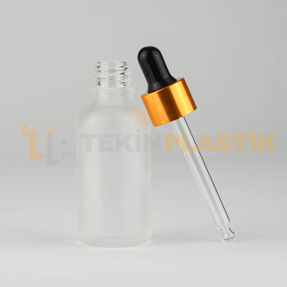 30 ML Toptan Buzlu Model Cam Dropper Şişe Metal Gold Siyah Damlalık Takım 30 ML Toptan Buzlu Model Cam Dropper Şişe Metal Gold Siyah Damlalık Takım