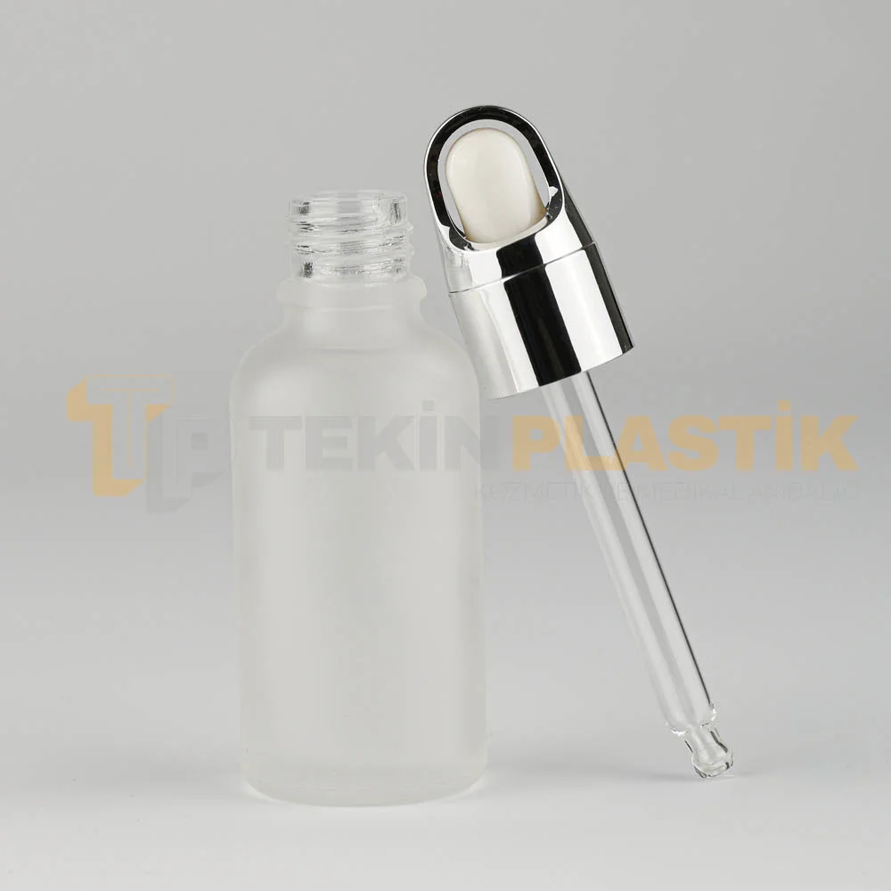 30 ML Toptan Buzlu Model Cam Dropper Şişe Metal Gümüş Kelebek Model Damlalık Takım 30 ML Toptan Buzlu Model Cam Dropper Şişe Metal Gümüş Kelebek Model Damlalık Takım