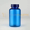 38 Ağız 250 ML Buzlu Mavi Renk Plastik Tablet Kapsül İlaç Şişesi Contalı Lacivert Düz Kapaklı 38 Ağız 250 ML Buzlu Mavi Renk Plastik Tablet Kapsül İlaç Şişesi Contalı Lacivert Düz Kapaklı