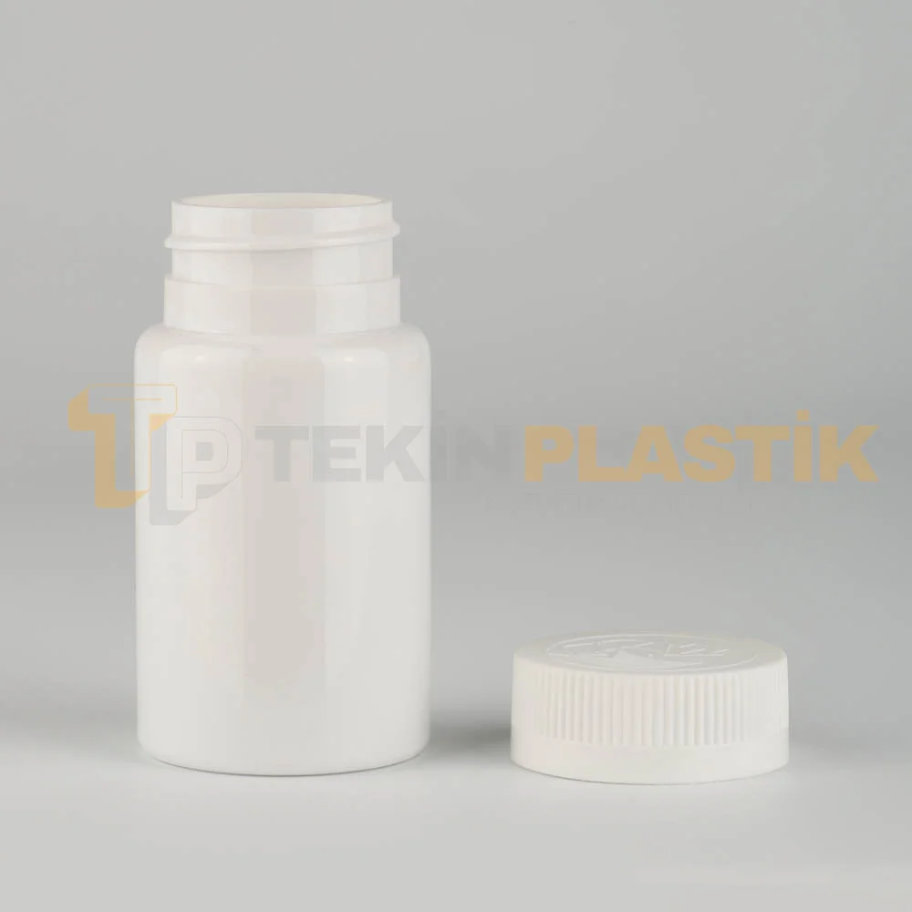 38 Ağız 100 ML Beyaz Renk Plastik Tablet Kapsül İlaç Şişesi Beyaz Çocuk Emniyet Kapaklı 38 Ağız 100 ML Beyaz Renk Plastik Tablet Kapsül İlaç Şişesi Beyaz Çocuk Emniyet Kapaklı
