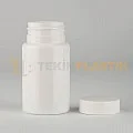 38 Ağız 100 ML Beyaz Renk Plastik Tablet Kapsül İlaç Şişesi Contalı Beyaz Düz Kapaklı 38 Ağız 100 ML Beyaz Renk Plastik Tablet Kapsül İlaç Şişesi Contalı Beyaz Düz Kapaklı