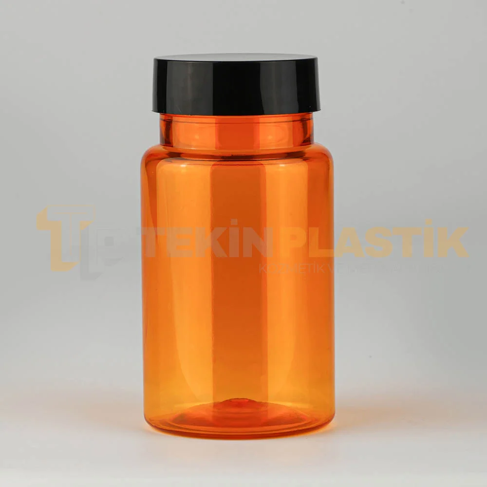 38 Ağız 100 ML Turuncu Renk Plastik Tablet Kapsül İlaç Şişesi Contalı Siyah Düz Kapaklı 38 Ağız 100 ML Turuncu Renk Plastik Tablet Kapsül İlaç Şişesi Contalı Siyah Düz Kapaklı