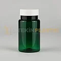 38 Ağız 100 ML Yeşil Renk Plastik Tablet Kapsül İlaç Şişesi Contalı Beyaz Düz Kapaklı 38 Ağız 100 ML Yeşil Renk Plastik Tablet Kapsül İlaç Şişesi Contalı Beyaz Düz Kapaklı