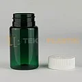 38 Ağız 100 ML Yeşil Renk Plastik Tablet Kapsül İlaç Şişesi Beyaz Çocuk Emniyet Kapaklı 38 Ağız 100 ML Yeşil Renk Plastik Tablet Kapsül İlaç Şişesi Beyaz Çocuk Emniyet Kapaklı