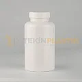 45 Ağız 370 ML Beyaz Renk Plastik Tablet Kapsül İlaç Şişesi Contalı Beyaz Düz Kapaklı 45 Ağız 370 ML Beyaz Renk Plastik Tablet Kapsül İlaç Şişesi Contalı Beyaz Düz Kapaklı