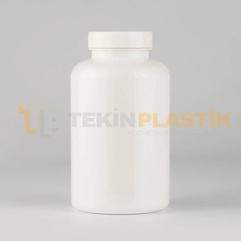 45 Ağız 400 ML Beyaz Renk Plastik Tablet Kapsül İlaç Şişesi Contalı Beyaz Düz Kapaklı 45 Ağız 400 ML Beyaz Renk Plastik Tablet Kapsül İlaç Şişesi Contalı Beyaz Düz Kapaklı