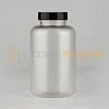 45 Ağız 400 ML Buzlu Şeffaf Plastik Tablet Kapsül İlaç Şişesi Contalı Siyah Düz Kapaklı 45 Ağız 400 ML Buzlu Şeffaf Plastik Tablet Kapsül İlaç Şişesi Contalı Siyah Düz Kapaklı