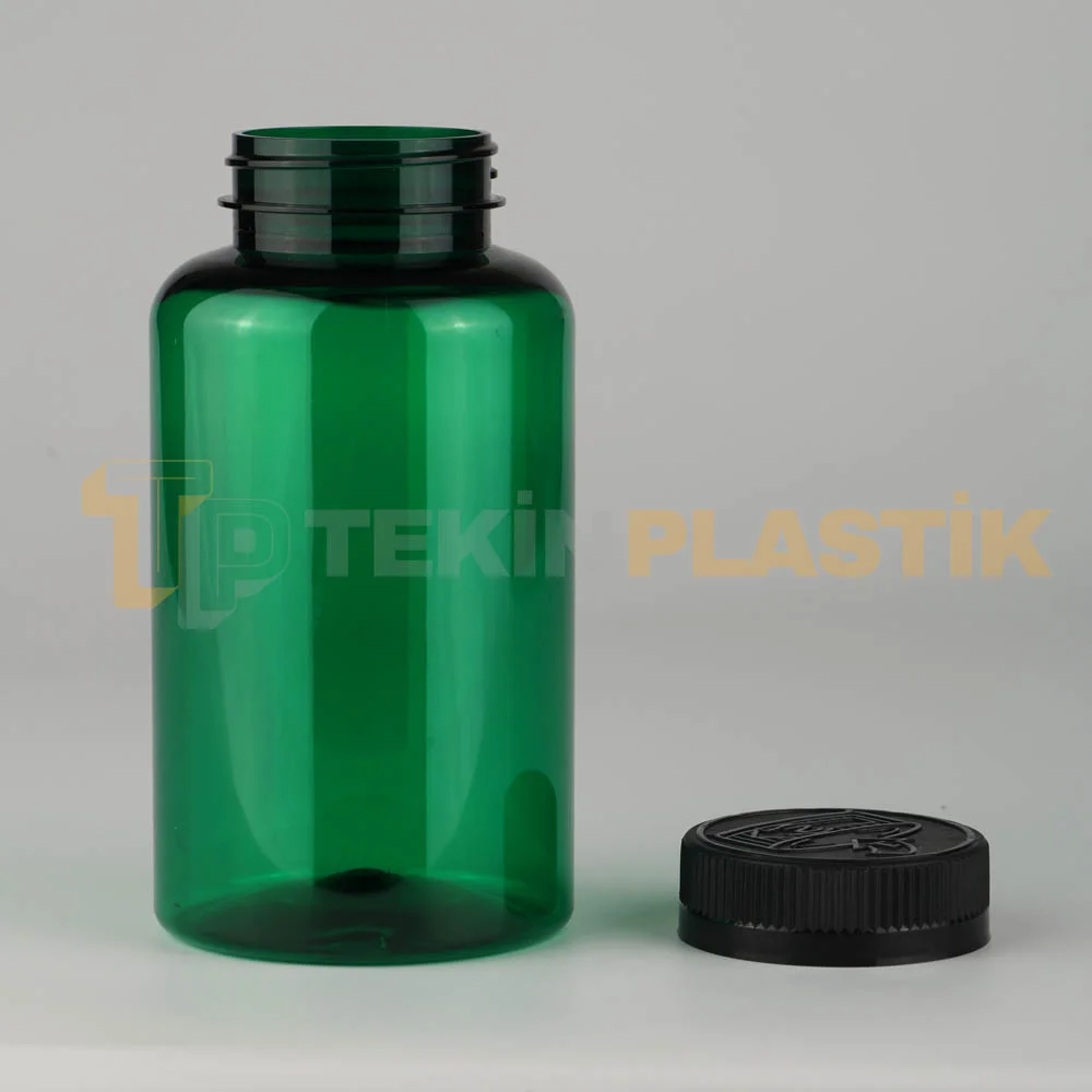 45 Ağız 400 ML Yeşil Renk Plastik Tablet Kapsül İlaç Şişesi Siyah Çocuk Emniyet Kapaklı 45 Ağız 400 ML Yeşil Renk Plastik Tablet Kapsül İlaç Şişesi Siyah Çocuk Emniyet Kapaklı