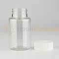 38 Ağız 120 ML Şeffaf Plastik Tablet Kapsül İlaç Şişesi Beyaz Çocuk Emniyet Kapaklı 38 Ağız 120 ML Şeffaf Plastik Tablet Kapsül İlaç Şişesi Beyaz Çocuk Emniyet Kapaklı