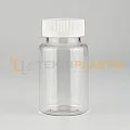 38 Ağız 120 ML Şeffaf Plastik Tablet Kapsül İlaç Şişesi Beyaz Çocuk Emniyet Kapaklı 38 Ağız 120 ML Şeffaf Plastik Tablet Kapsül İlaç Şişesi Beyaz Çocuk Emniyet Kapaklı