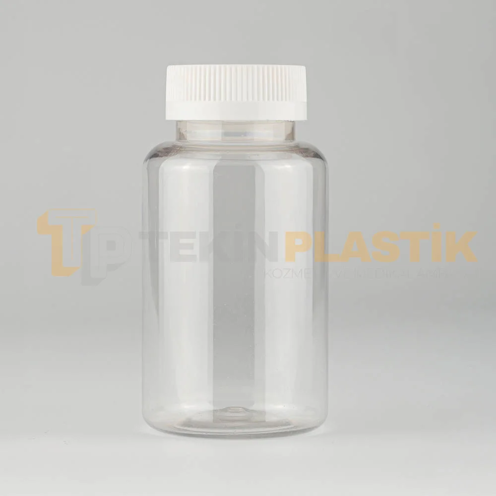 38 Ağız 150 ML Şeffaf Plastik Tablet Kapsül İlaç Şişesi Beyaz Çocuk Emniyet Kapaklı 38 Ağız 150 ML Şeffaf Plastik Tablet Kapsül İlaç Şişesi Beyaz Çocuk Emniyet Kapaklı