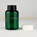 38 Ağız 150 ML Yeşil Renk Plastik Tablet Kapsül İlaç Şişesi Beyaz Çocuk Emniyet Kapaklı 38 Ağız 150 ML Yeşil Renk Plastik Tablet Kapsül İlaç Şişesi Beyaz Çocuk Emniyet Kapaklı