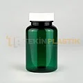 38 Ağız 150 ML Yeşil Renk Plastik Tablet Kapsül İlaç Şişesi Contalı Beyaz Düz Kapaklı 38 Ağız 150 ML Yeşil Renk Plastik Tablet Kapsül İlaç Şişesi Contalı Beyaz Düz Kapaklı