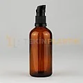 100 ML Toptan Amber Renk Cam Damlalıklı Dropper Şişe Etekli Siyah Losyon Pompalı 100 ML Toptan Amber Renk Cam Damlalıklı Dropper Şişe Etekli Siyah Losyon Pompalı
