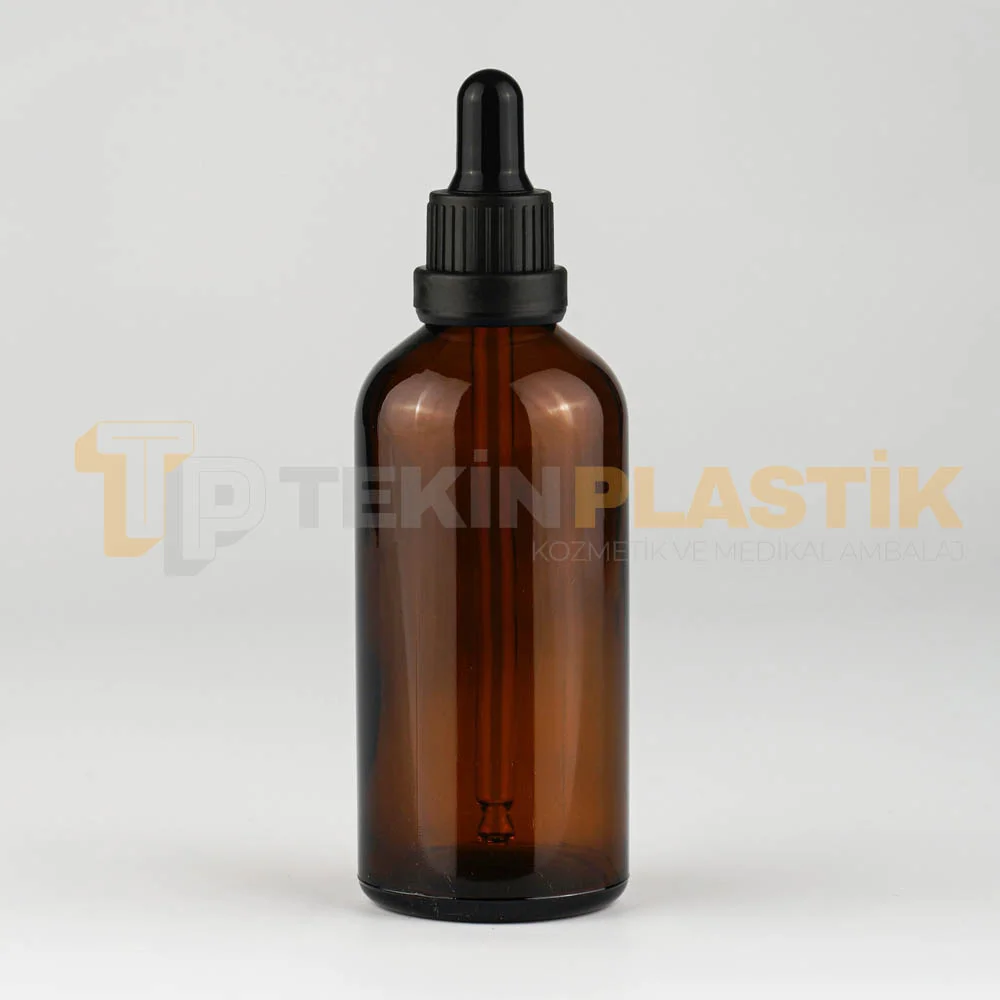 100 ML Toptan Amber Renk Cam Damlalıklı Dropper Şişe Siyah Plastik Delikli Kilitli Kapaklı 100 ML Toptan Amber Renk Cam Damlalıklı Dropper Şişe Siyah Plastik Delikli Kilitli Kapaklı