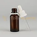 20 ML Toptan Boş Amber Renk Cam Damlalıklı Dropper Şişe Beyaz Delikli Kilitli Kapaklı 20 ML Toptan Boş Amber Renk Cam Damlalıklı Dropper Şişe Beyaz Delikli Kilitli Kapaklı
