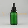 30 ML Boş Toptan Buzlu Yeşil Renk Cam Damlalıklı Dropper Şişe Siyah Plastik Delikli Kilitli Kapak 30 ML Boş Toptan Buzlu Yeşil Renk Cam Damlalıklı Dropper Şişe Siyah Plastik Delikli Kilitli Kapak
