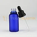 30 ML Boş Toptan Buzlu Mavi Renk Cam Damlalıklı Dropper Şişe Siyah Plastik Delikli Kilitli Kapak 30 ML Boş Toptan Buzlu Mavi Renk Cam Damlalıklı Dropper Şişe Siyah Plastik Delikli Kilitli Kapak