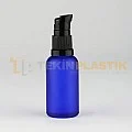 30 ML Boş Toptan Buzlu Mavi Renk Cam Damlalıklı Dropper Şişe Siyah Plastik Etekli Losyon Pompa 30 ML Boş Toptan Buzlu Mavi Renk Cam Damlalıklı Dropper Şişe Siyah Plastik Etekli Losyon Pompa