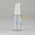 30 ML Toptan Boş Şeffaf Cam Damlalıklı Dropper Şişe Beyaz Etekli Losyon Serum Pompalı 30 ML Toptan Boş Şeffaf Cam Damlalıklı Dropper Şişe Beyaz Etekli Losyon Serum Pompalı