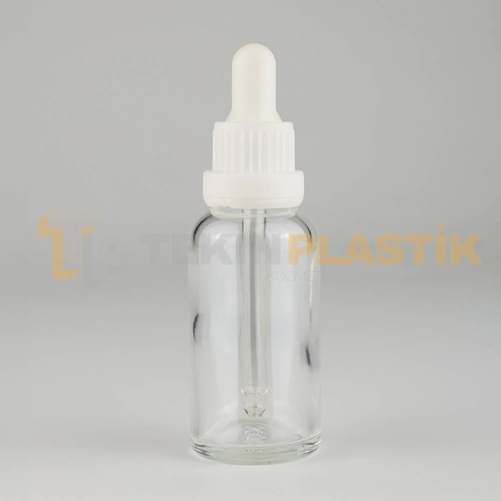 30 ML Toptan Boş Şeffaf Cam Damlalıklı Dropper Şişe Beyaz Plastik Kilitli Damlalık Takım 30 ML Toptan Boş Şeffaf Cam Damlalıklı Dropper Şişe Beyaz Plastik Kilitli Damlalık Takım