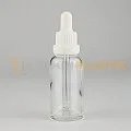 30 ML Toptan Boş Şeffaf Cam Damlalıklı Dropper Şişe Beyaz Plastik Kilitli Damlalık Takım 30 ML Toptan Boş Şeffaf Cam Damlalıklı Dropper Şişe Beyaz Plastik Kilitli Damlalık Takım