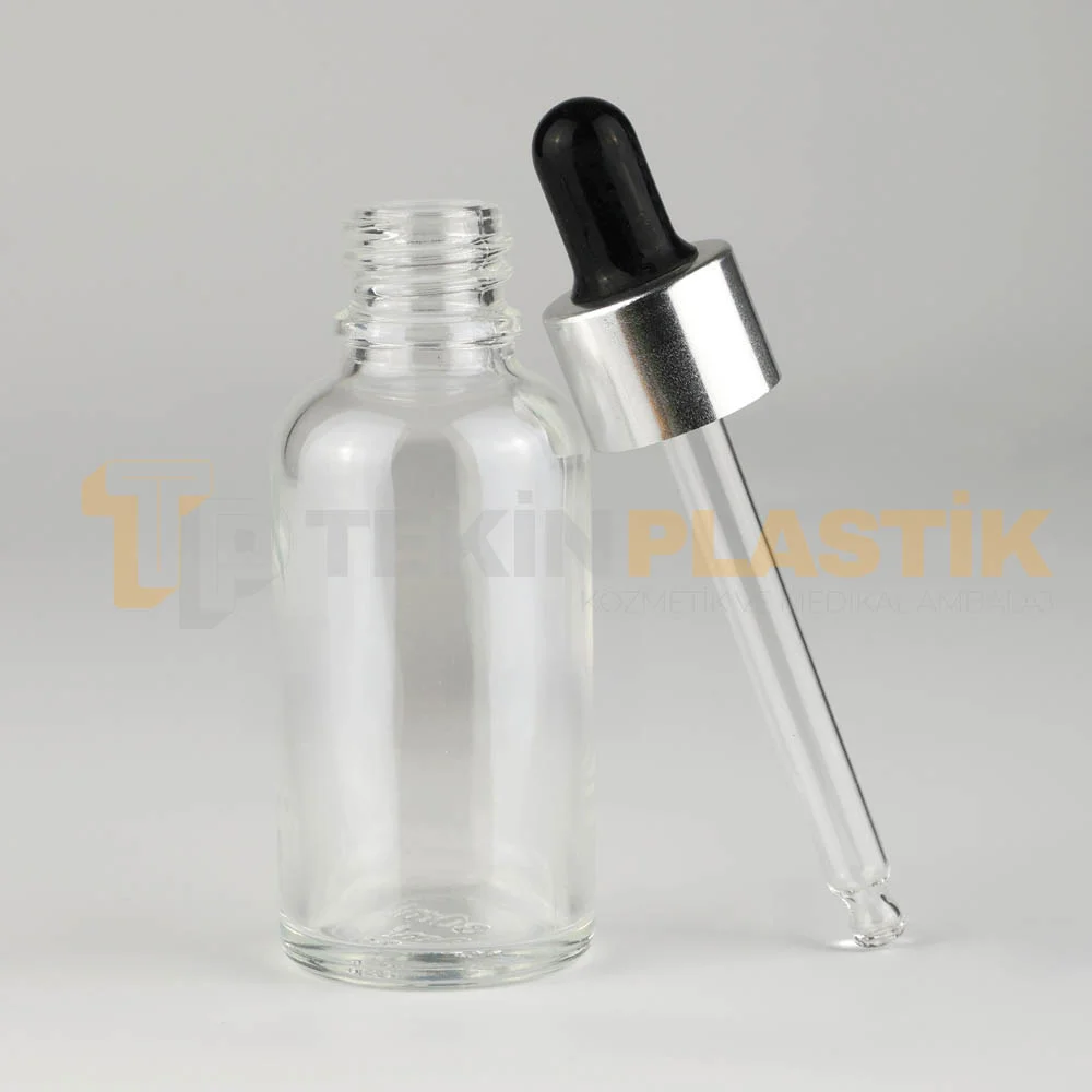 30 ML Toptan Boş Şeffaf Cam Damlalıklı Dropper Şişe Metal Gümüs Siyah Damlalık Takım 30 ML Toptan Boş Şeffaf Cam Damlalıklı Dropper Şişe Metal Gümüs Siyah Damlalık Takım
