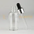 30 ML Toptan Boş Şeffaf Cam Damlalıklı Dropper Şişe Metal Gümüs Siyah Damlalık Takım 30 ML Toptan Boş Şeffaf Cam Damlalıklı Dropper Şişe Metal Gümüs Siyah Damlalık Takım