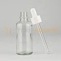 50 ML Toptan Boş Şeffaf Cam Damlalıklı Şişe Beyaz Damlalık Takım 50 ML Toptan Boş Şeffaf Cam Damlalıklı Şişe Beyaz Damlalık Takım
