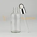 50 ML Toptan Boş Şeffaf Cam Damlalıklı Şişe Metal Lüx Gümüş Damlalık Takım 50 ML Toptan Boş Şeffaf Cam Damlalıklı Şişe Metal Lüx Gümüş Damlalık Takım