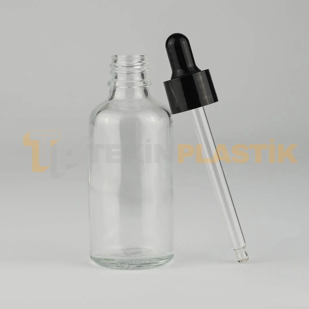 50 ML Toptan Boş Şeffaf Cam Damlalıklı Şişe Siyah Metal Damlalık Takım 50 ML Toptan Boş Şeffaf Cam Damlalıklı Şişe Siyah Metal Damlalık Takım