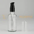 50 ML Toptan Boş Şeffaf Cam Damlalıklı Şişe Siyah Losyon Serum Pompalı 50 ML Toptan Boş Şeffaf Cam Damlalıklı Şişe Siyah Losyon Serum Pompalı