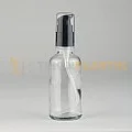 50 ML Toptan Boş Şeffaf Cam Damlalıklı Şişe Siyah Losyon Serum Pompalı 50 ML Toptan Boş Şeffaf Cam Damlalıklı Şişe Siyah Losyon Serum Pompalı