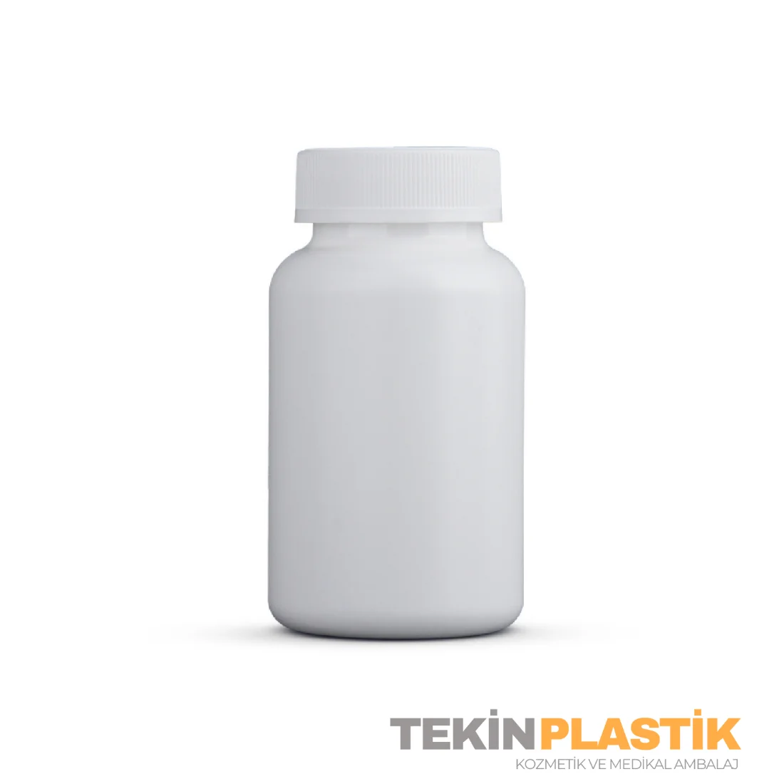 300 ML Plastik Tablet Şişesi Emniyetli Kapak