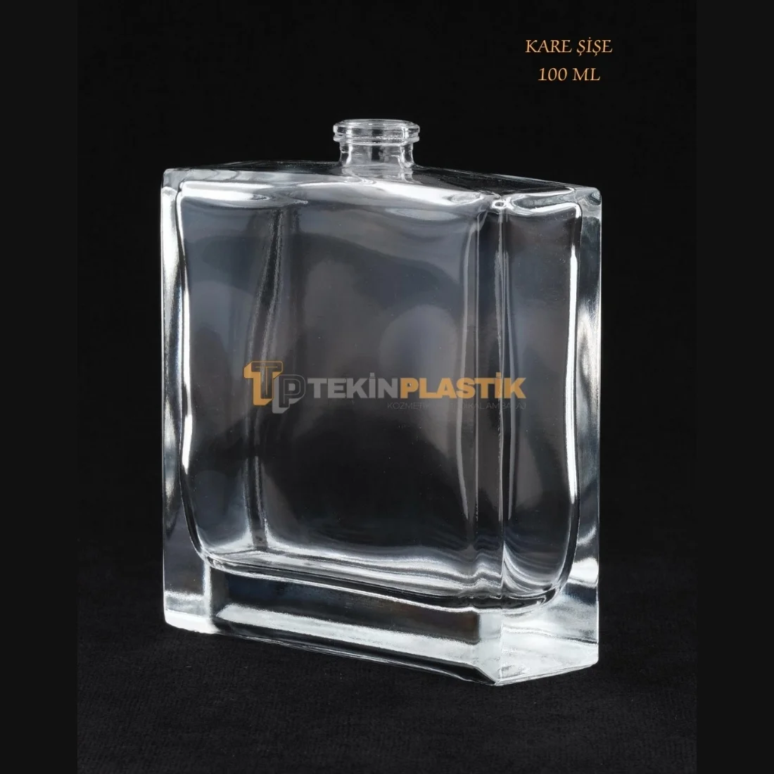 KARE MODEL 100 ML ŞEFFAF CAM PARFÜM ŞİŞESİ KARE MODEL 100 ML ŞEFFAF CAM PARFÜM ŞİŞESİ
