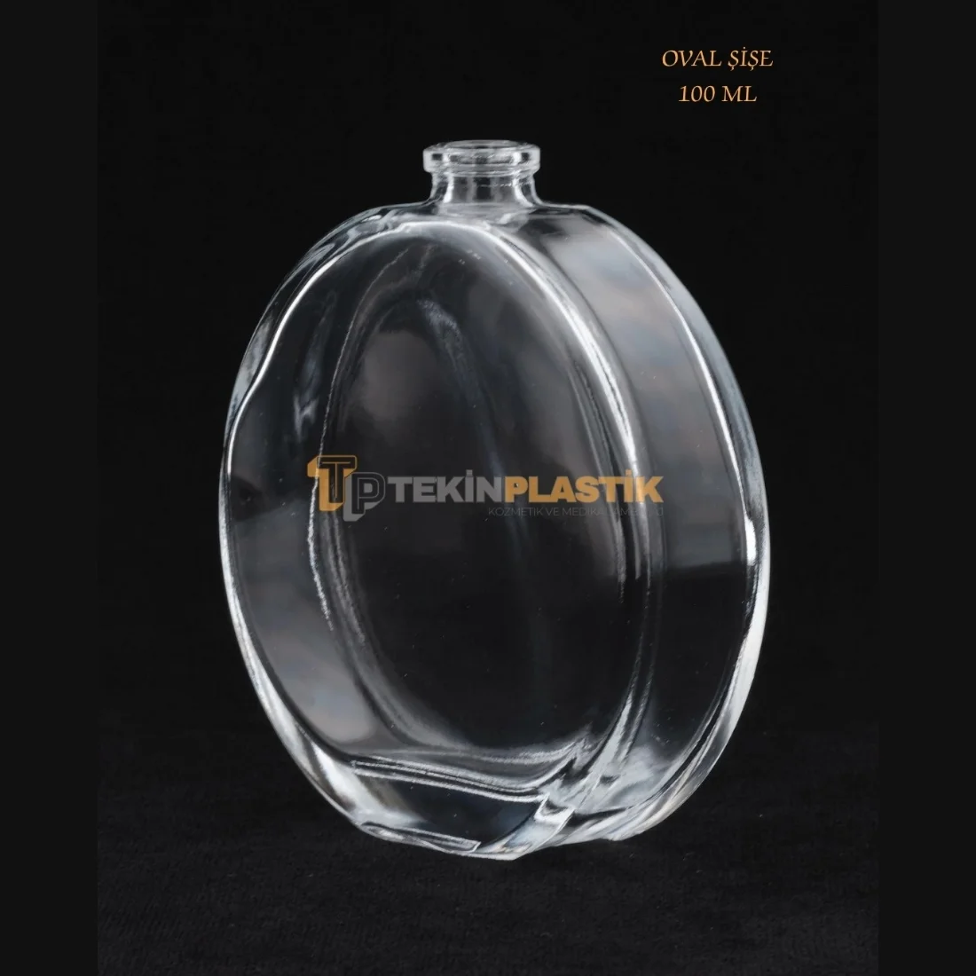 OVAL MODEL 100 ML ŞEFFAF CAM PARFÜM ŞİŞESİ OVAL MODEL 100 ML ŞEFFAF CAM PARFÜM ŞİŞESİ