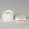 10 ML Çift Cıdarlı Beyaz Plastik Krem Kutusu Gold Yaldızlı Plastik Krem Kavanozu 10 ML Çift Cıdarlı Beyaz Plastik Krem Kutusu Gold Yaldızlı Plastik Krem Kavanozu