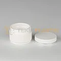 10 ML Çift Cıdarlı Beyaz Plastik Krem Kutusu Gümüş Yaldızlı Plastik Krem Kavanozu 10 ML Çift Cıdarlı Beyaz Plastik Krem Kutusu Gümüş Yaldızlı Plastik Krem Kavanozu