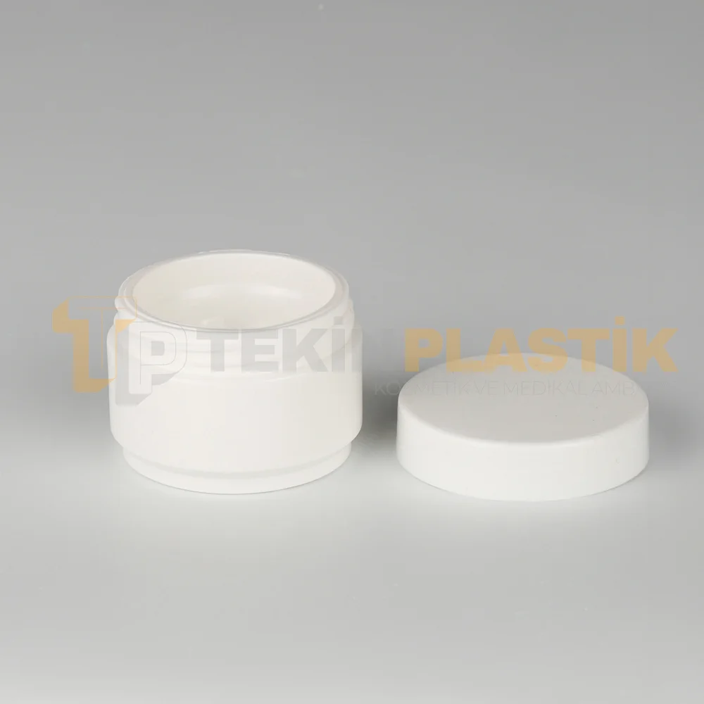 10 ML Çift Cıdarlı Beyaz Plastik Krem Kutusu Toptan Plastik Krem Kavanozu 10 ML Çift Cıdarlı Beyaz Plastik Krem Kutusu Toptan Plastik Krem Kavanozu